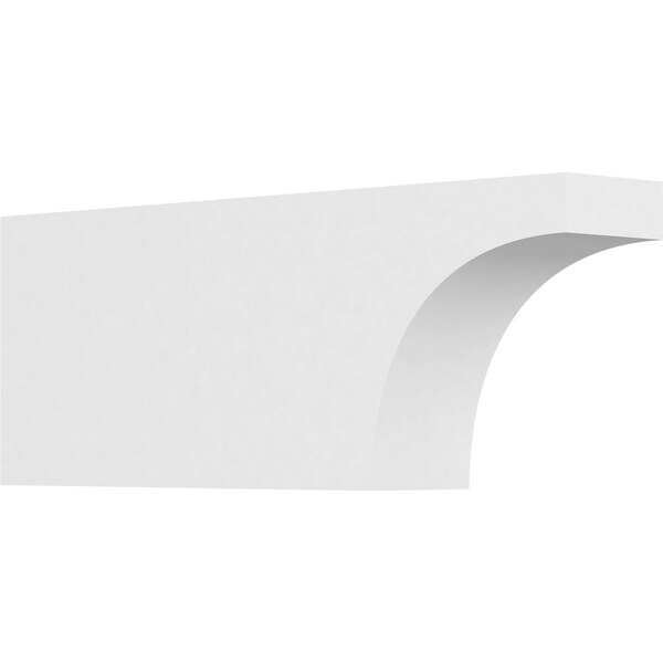 Ekena Millwork Standard Huntington Architectural Grade PVC Rafter Tail, 3"W X 6"H X 16"L RFTP03X06X16HUN - main